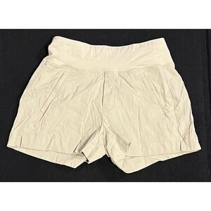 Athleta Trekkie North Short Womens 2 Beige Hiking Walking Stretch‎ Shorts